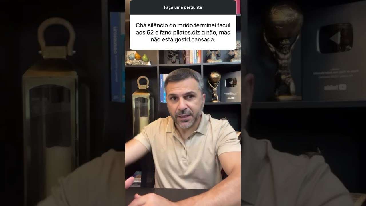 Chá de silêncio 🤫 #shorts