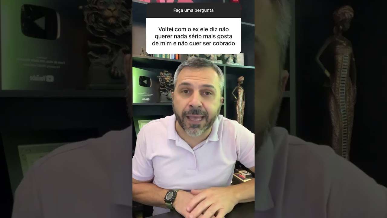 Ele diz que não quer nada sério e não quer ser cobrado! #shorts