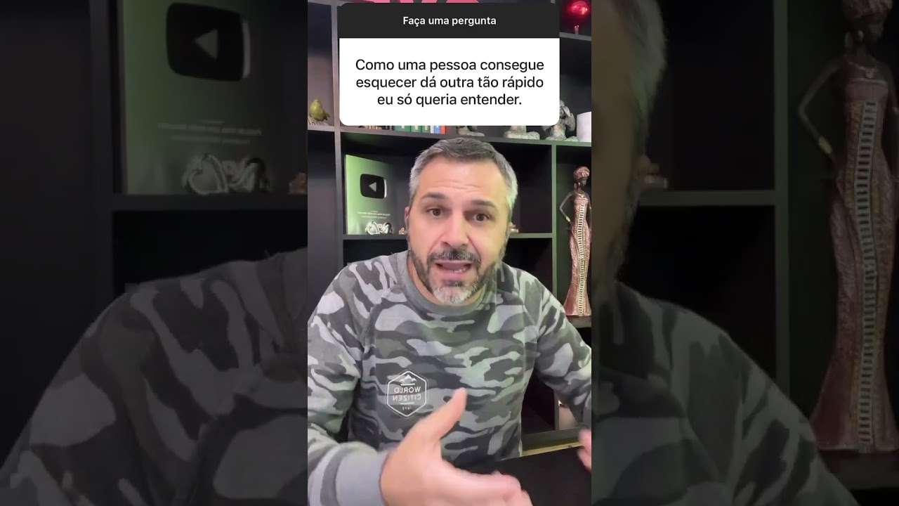 Como uma pessoa consegue esquecer da outra tão rápido? #shorts