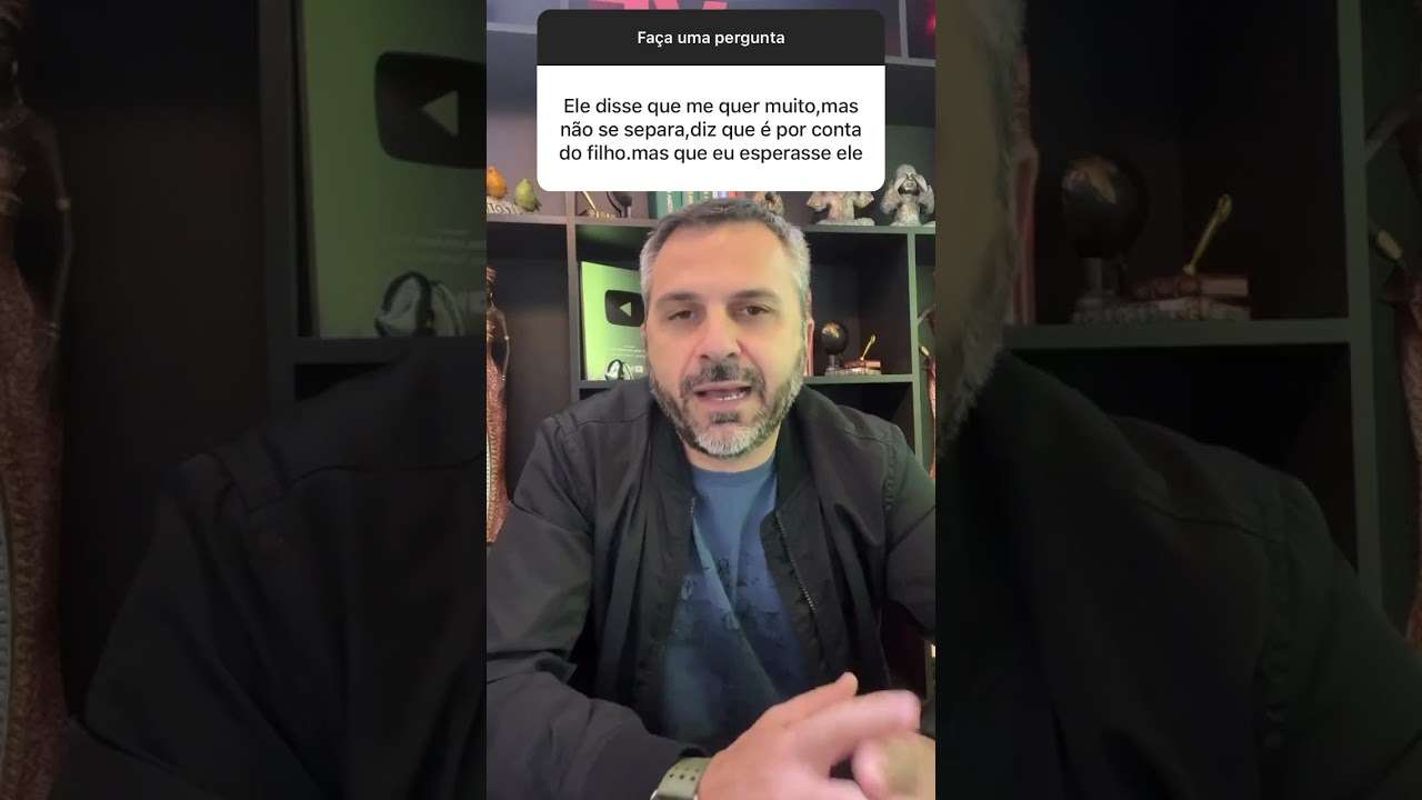 Diz que não se separa por conta do filho e pediu para ela esperar 🤦‍♂️🤦‍♂️ #shorts