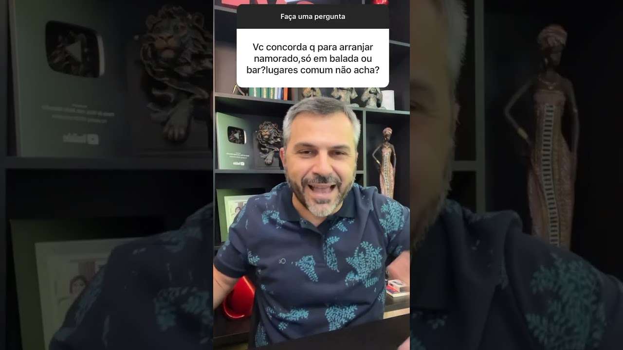 Pra arranjar namorado é só em bar ou balada?