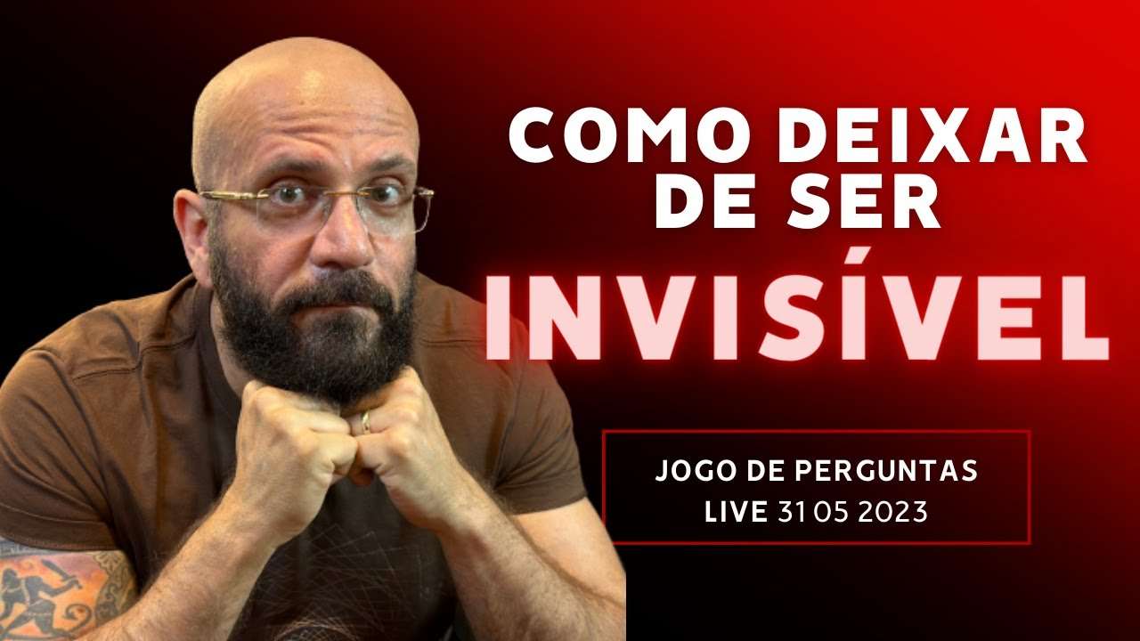 COMO DEIXAR DE SER INVISIVEL | Marcos Lacerda, psicólogo