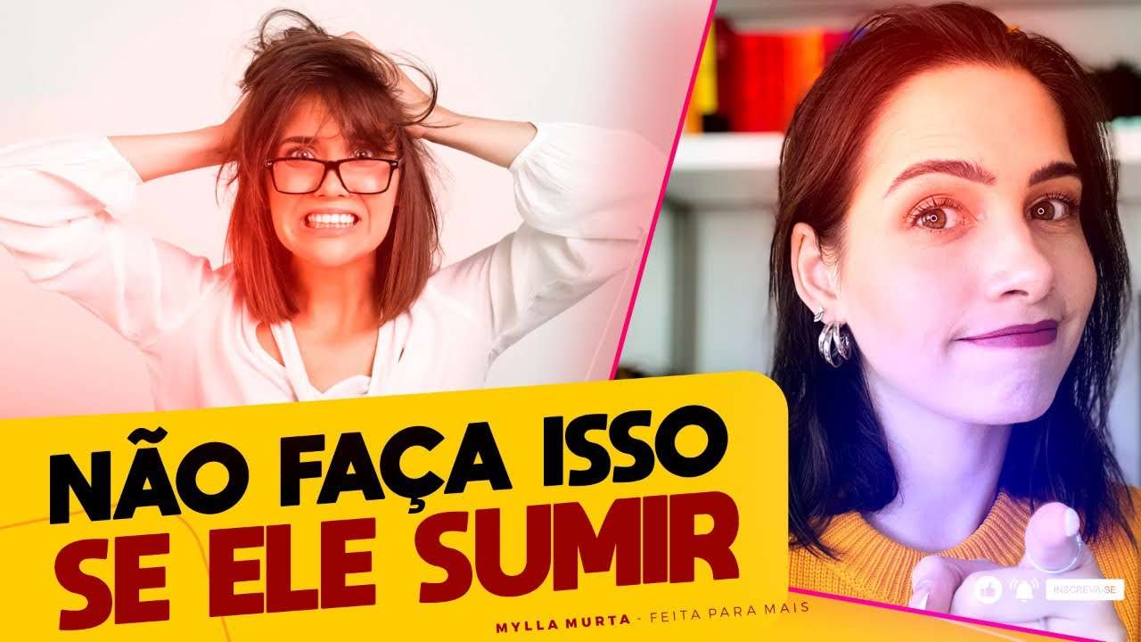 Não faça isso se ele sumir | Mylla Murta - Expert em Relacionamentos
