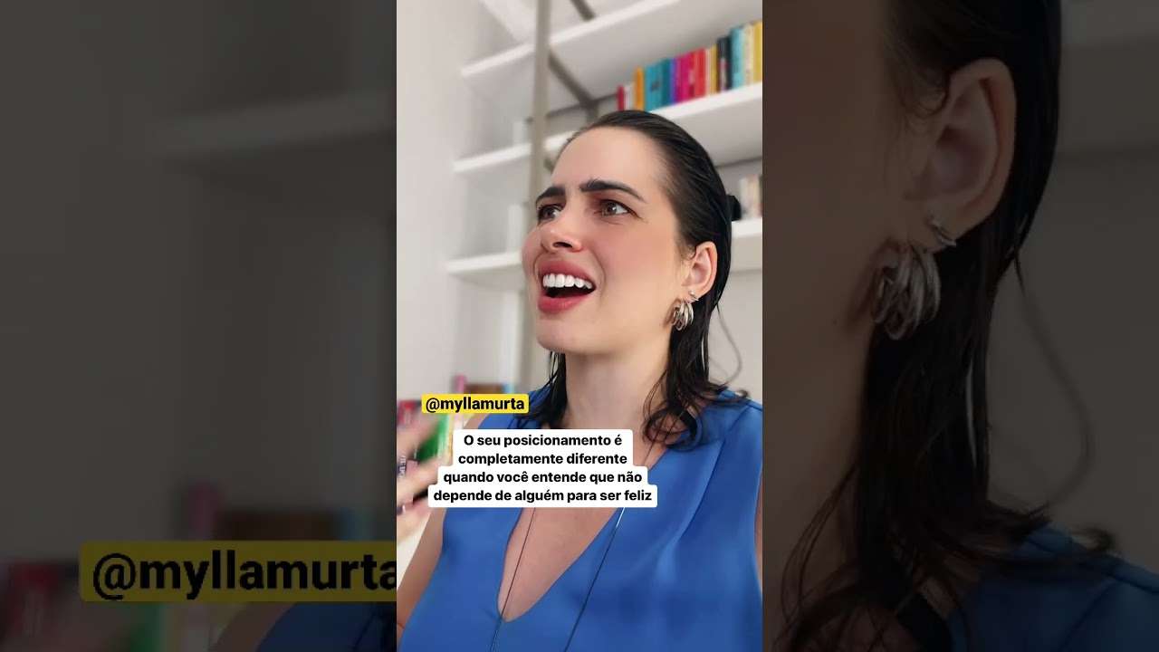 É sobre isso. Para conteúdos sobre relacionamento inscreva-se no canal @MyllaMurta1