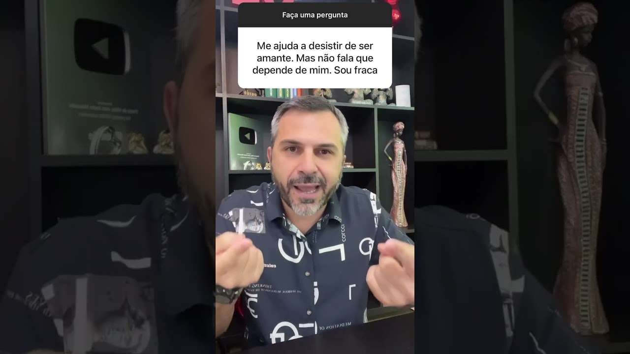 Pra deixar de ser AMANTE depende de quem?