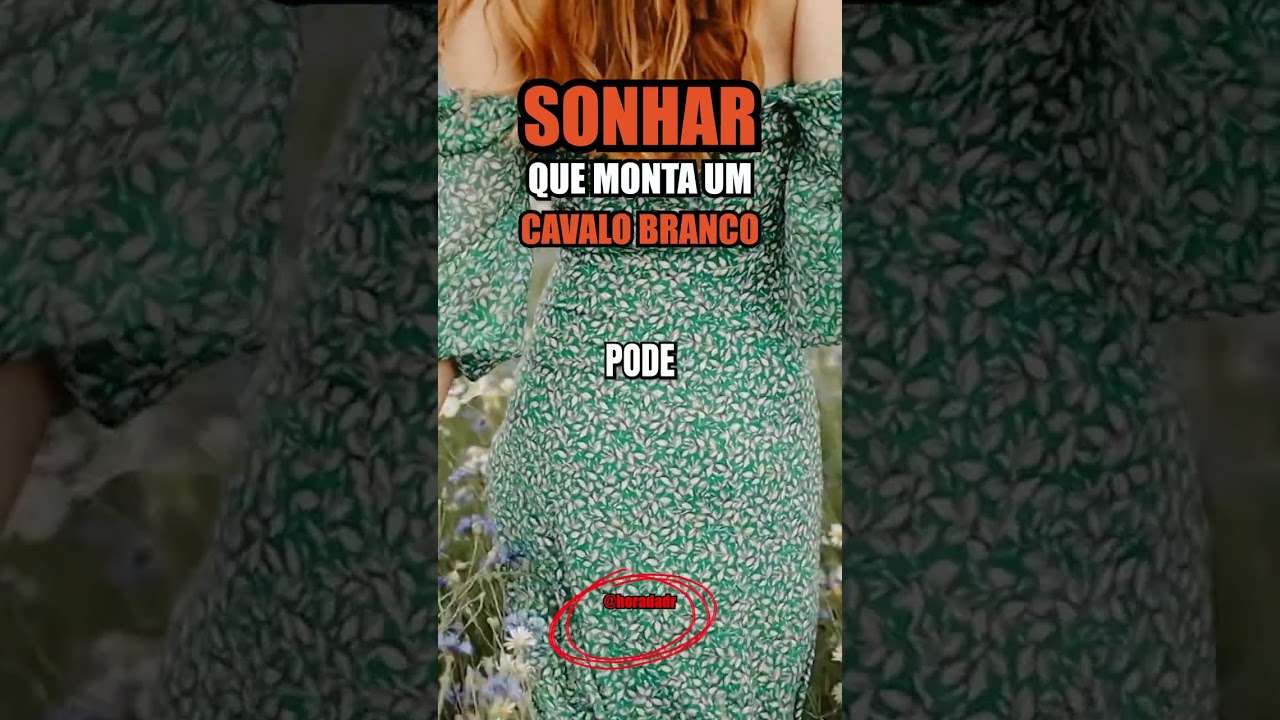 Sonhar que monta um CAVALO BRANCO | Decifre seus sonhos