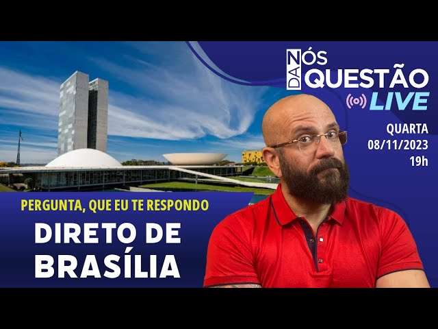 LIVE - PERGUNTA QUE EU TE RESPONDO - 08 11 2023 - AO VIVO DE BRASÍLIA-DF | Psicólogo Marcos Lacerda