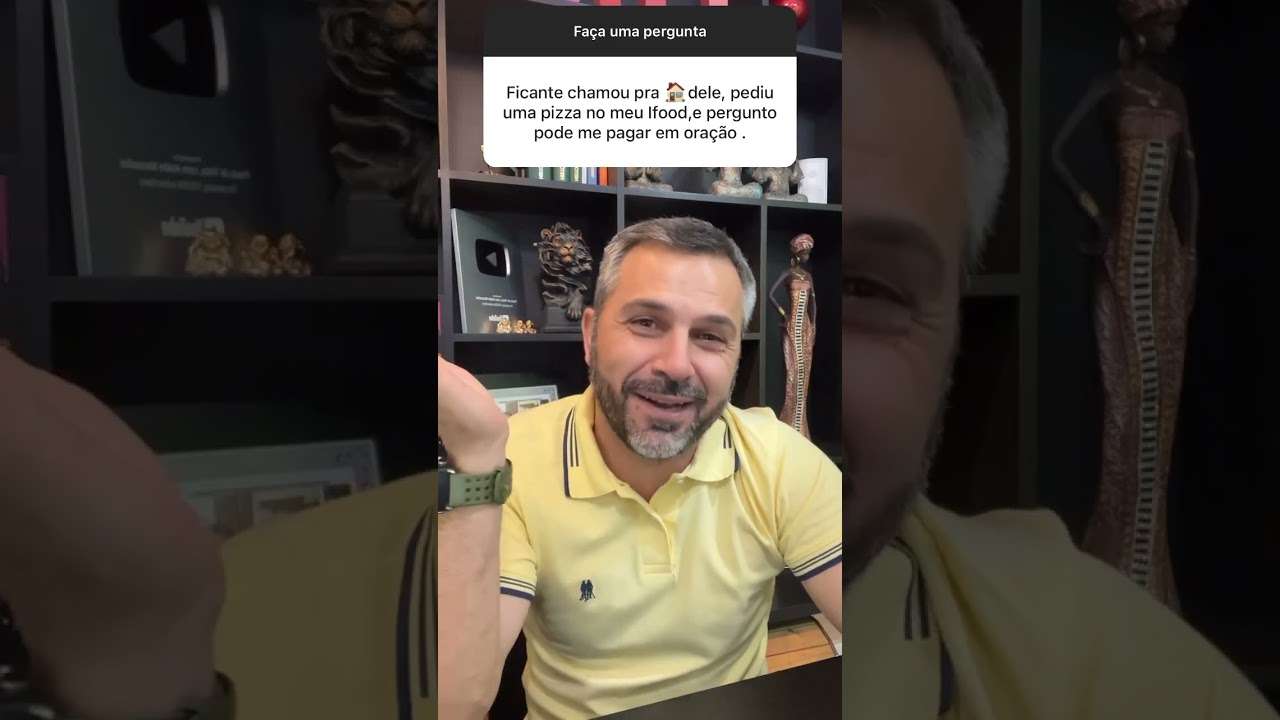 A forma inusitada de se pagar uma pizza #shorts