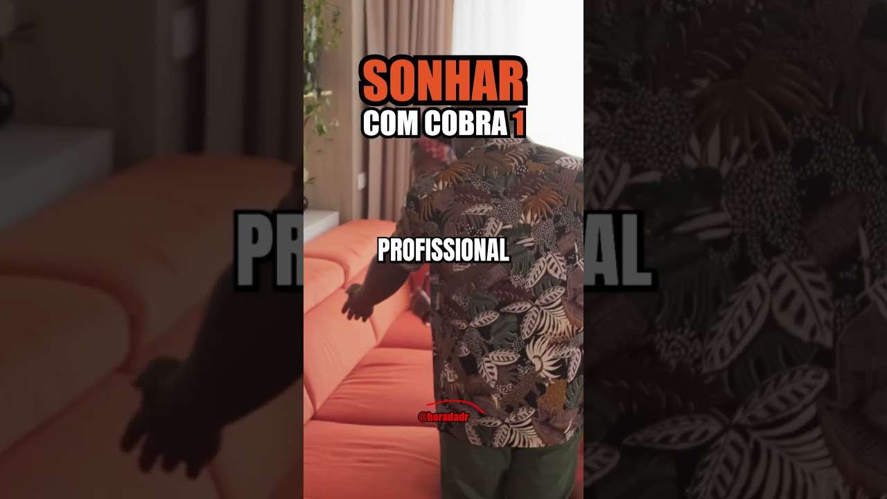 Sonhar com COBRA 1  | Decifre seus sonhos