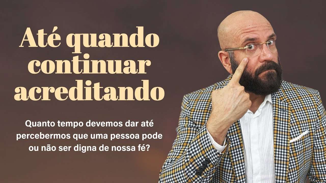 ATÉ QUANDO CONTINUAR ACREDITANDO?  | Marcos Lacerda, psicólogo