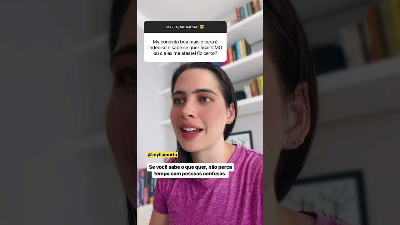 Quem não sabe o que quer, não quer! Inscreva-se @MyllaMurta1