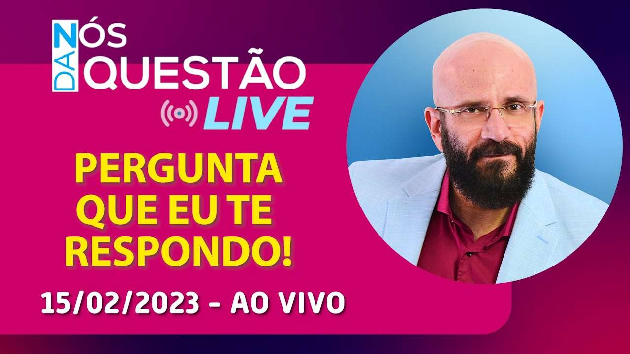 LIVE HOJE - PERGUNTA QUE EU TE RESPONDO 15 02 2023 | Psicólogo Marcos Lacerda