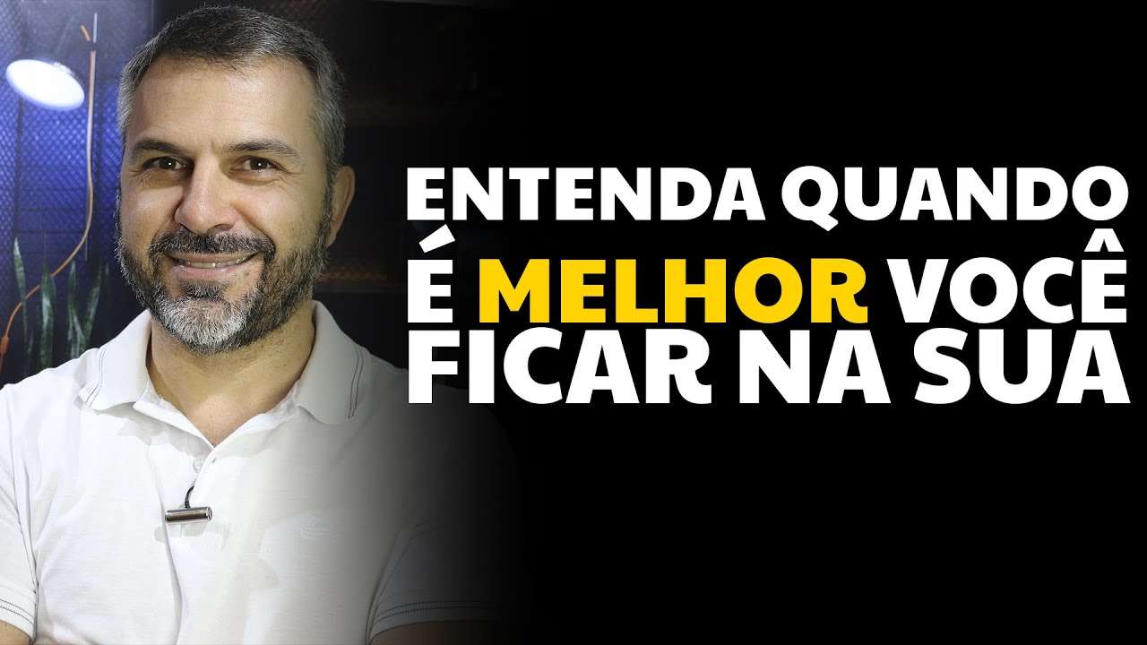 Entenda quando é melhor você ficar na sua