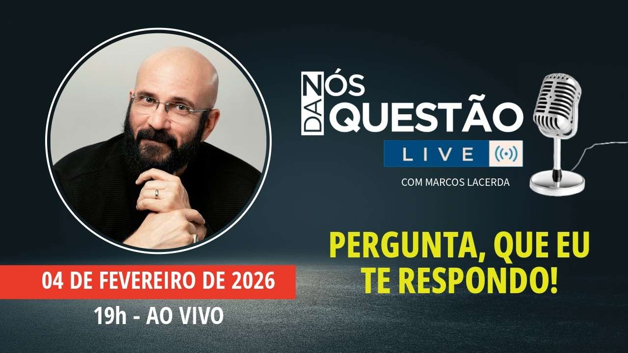 LIVE COMIGO AGORA - PERGUNTA QUE EU TE RESPONDO - 04/02/2026 | Marcos Lacerda, psicólogo